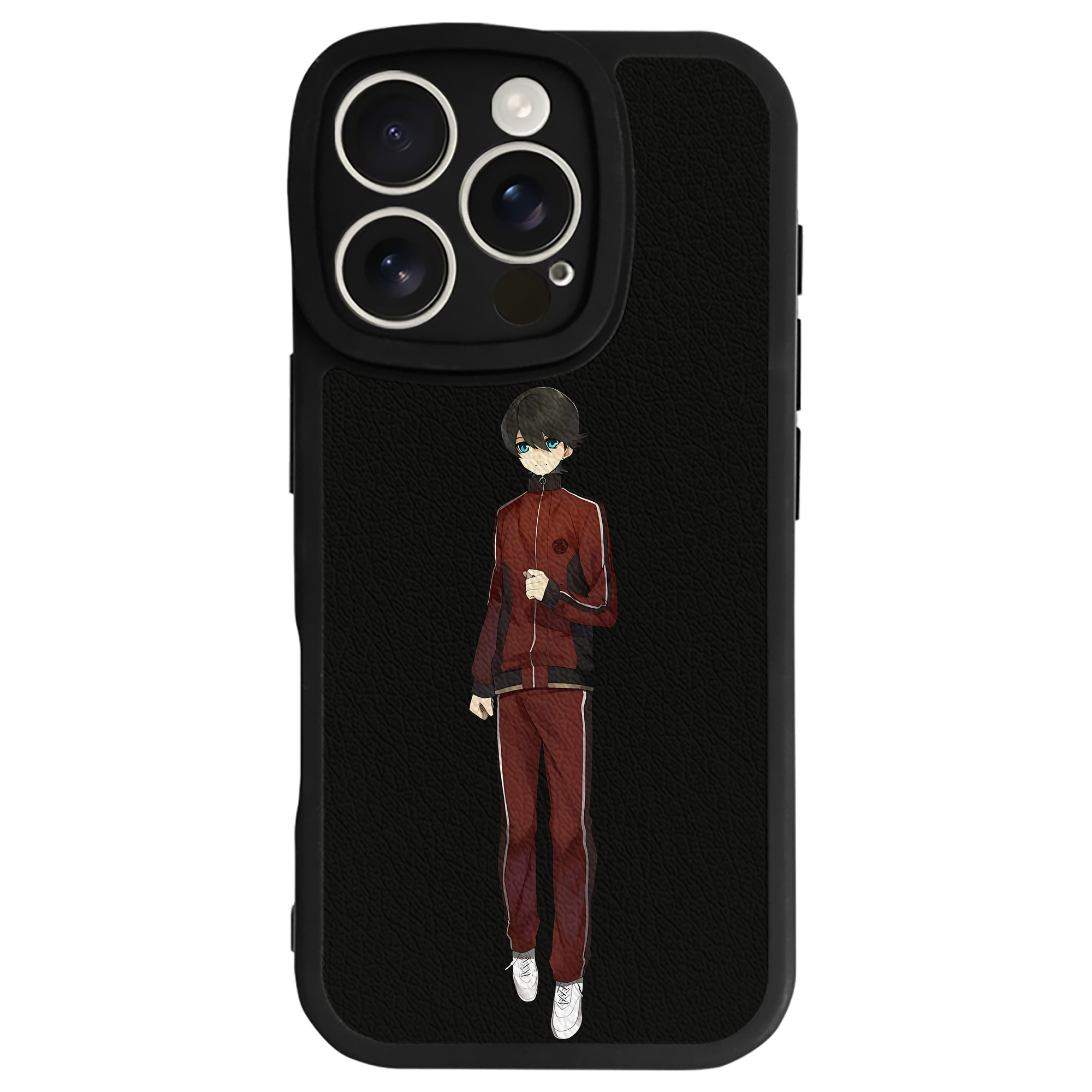 （画像用） 刀剣乱舞 Touken Ranbu 【iPhone 16シリーズ対応】シリコンスマホケース（レザー調） 材質：シリコン
